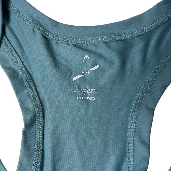Head Men’s Turquoise Sleeveless Tank Top | Size M - Picture 3 of 5